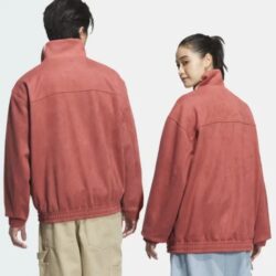 Adidas Chinese New Year Jacket 2025 – Red Suede Tang Jacket - Image 3
