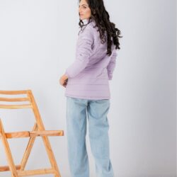 Lilac Puffer Jacket – Cozy & Chic Winter Essential - Image 2